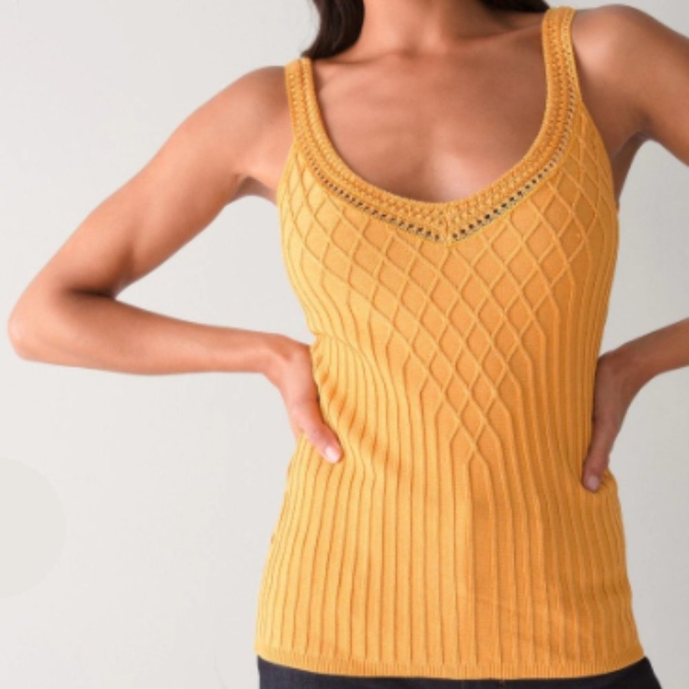 Crochet Strap Sweater Tank NEW